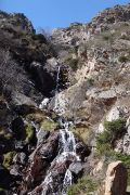 Près de la seconde cascade