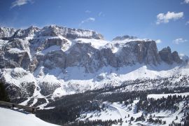 Pistes de ski dans la Vallée de Fassa