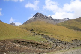Sur le chemin des lacs de haute montagne
