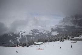 Une des pistes de ski