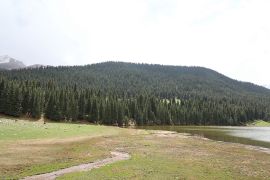 Premier lac de la gorge
