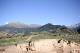 Panorama des montagnes orientales