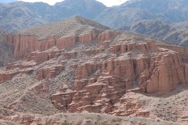 Canyons Kok-Moynok dans la gorge de Boom