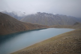 L'un des lacs de haute montagne de la gorge