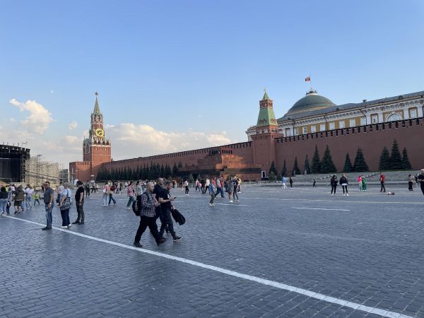 Vue du Kremlin depuis la place Rouge