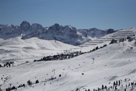 Nombreuses pentes de montagne