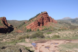 Partie occidentale de la vallée