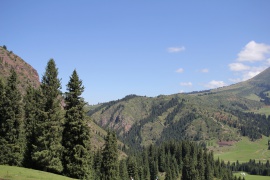 Montagnes de la gorge