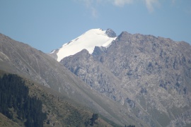 Glaciers des montagnes locales