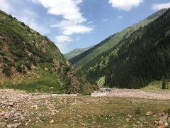 Panorama des montagnes de Kegety