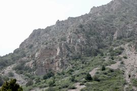 Partie supérieure de la vallée